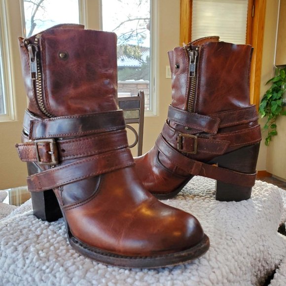 Rare Freebird Bama Ankle Boots 